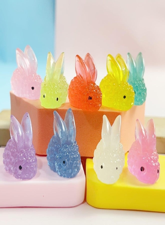 Chocozone Pack of 30 Rabbit Miniatures Garden Decoration Items Landscape Fairy Garden Décor Home Decorations - Image 1